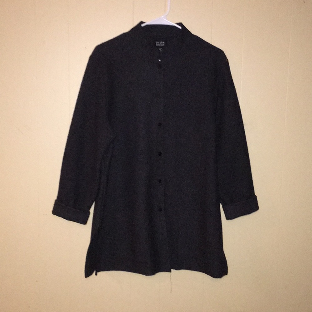 Eileen Fisher Wool cardigan made in the USA